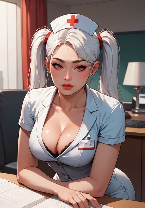 AI anime girl character